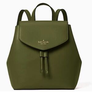 Kate Spade Olive Green Backpack